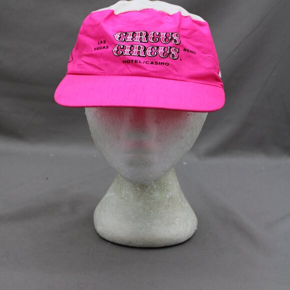 Vintage Circus Circus Hat - Painter Style with Many Graphics - Adult Snap Back - Picture 3 of 9